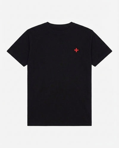 T-shirt girocollo maniche corte con logo stampato