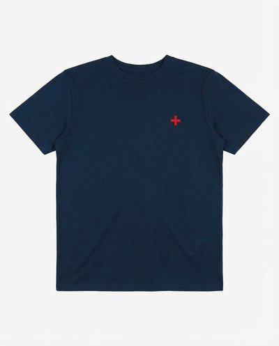 T-shirt girocollo maniche corte con logo stampato