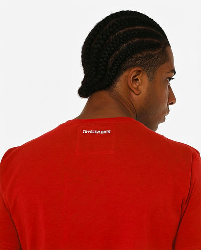 T-shirt girocollo maniche corte con logo stampato