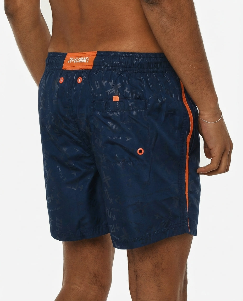 Swim shorts with allover print 