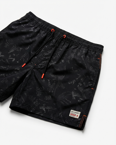 Swim shorts with allover print 