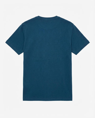 T-shirt girocollo maniche corte con micrologo ricamato