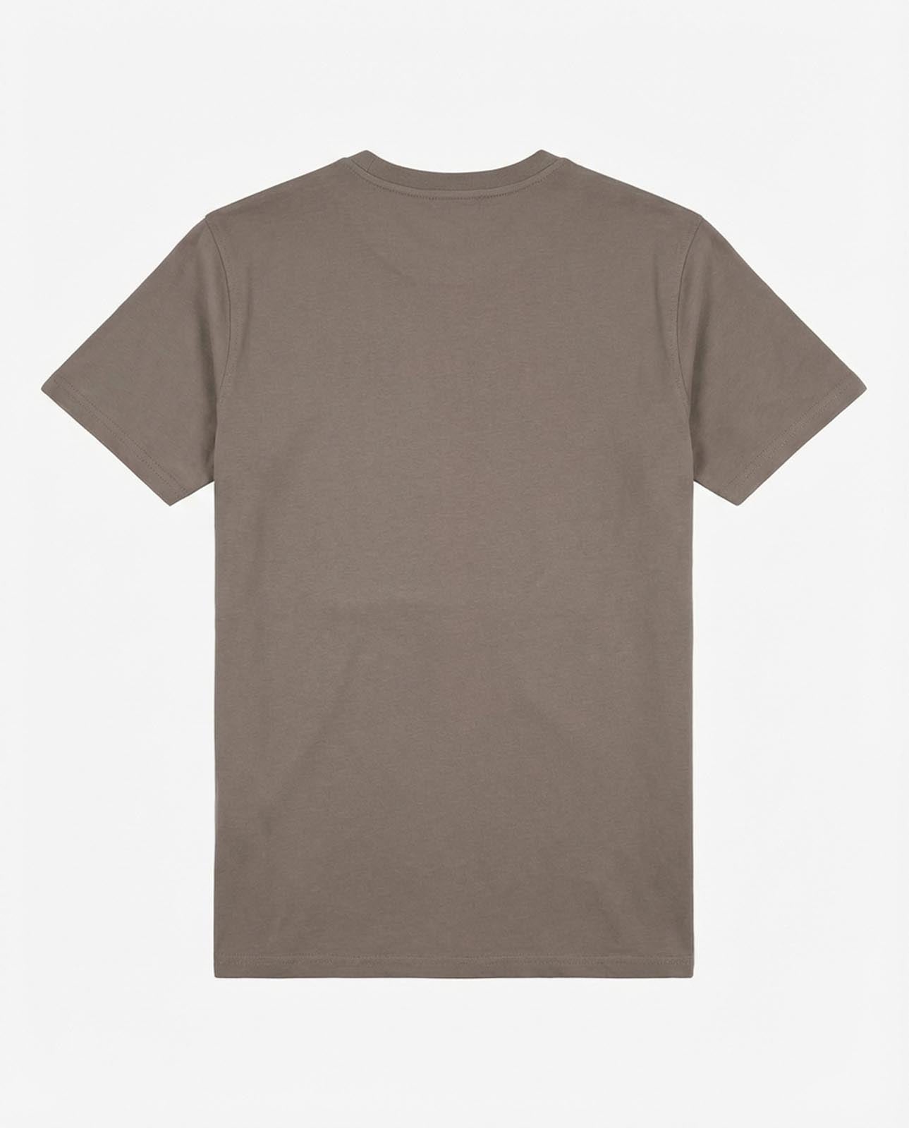 T-shirt girocollo maniche corte con micrologo ricamato