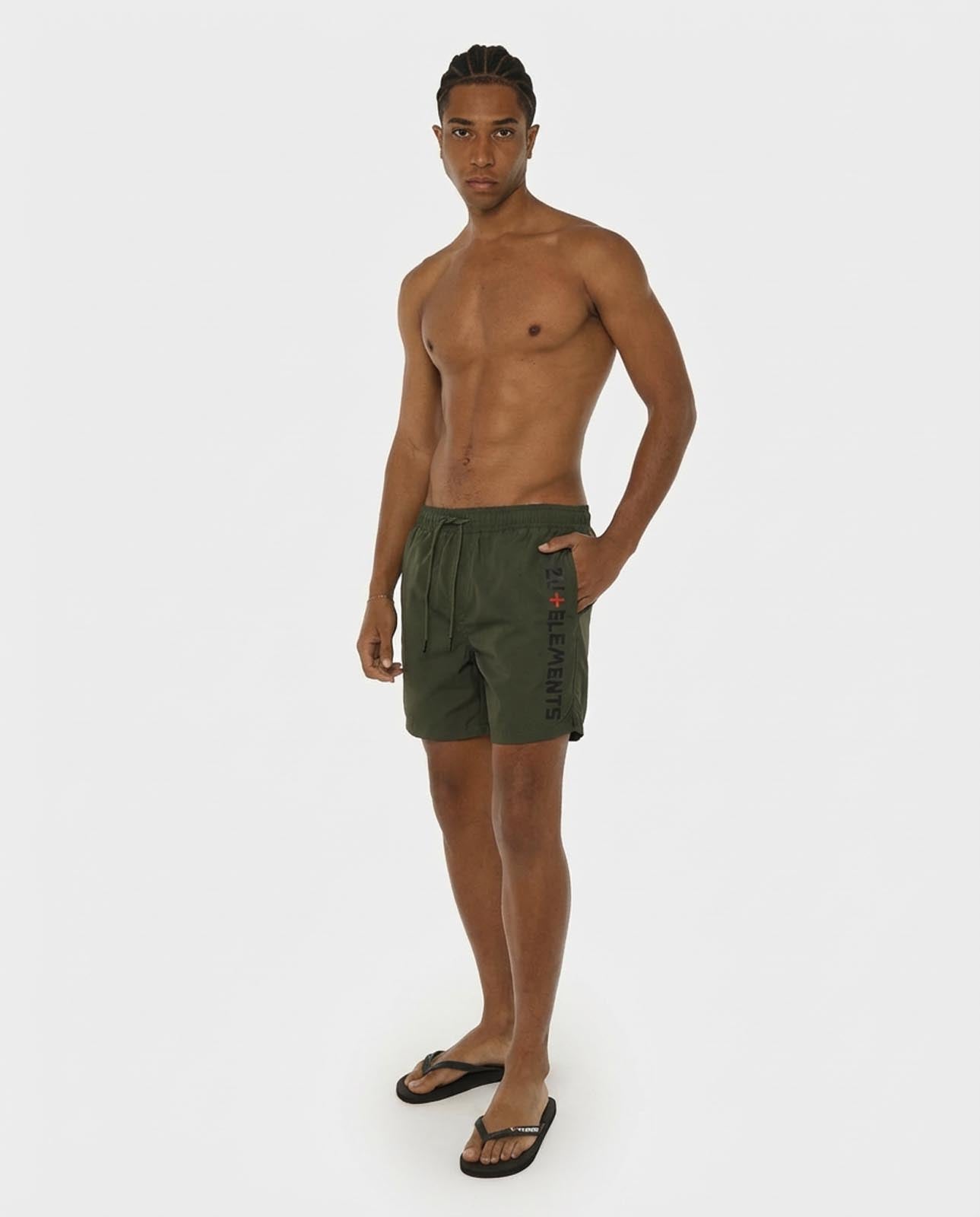Costume da bagno con stampa sul davanti