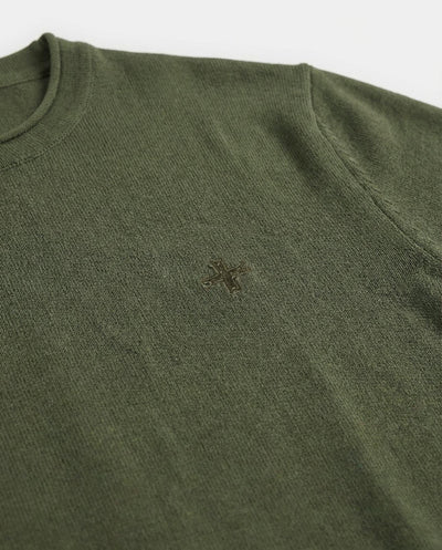 T-shirt in maglia maniche corte girocollo