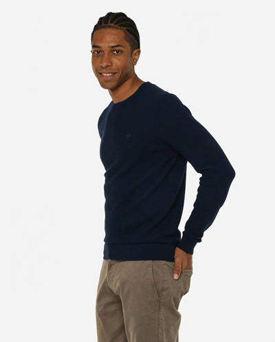 Maglia girocollo con polsini