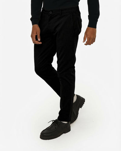 Pantaloni chino slim fit con dettagli logati