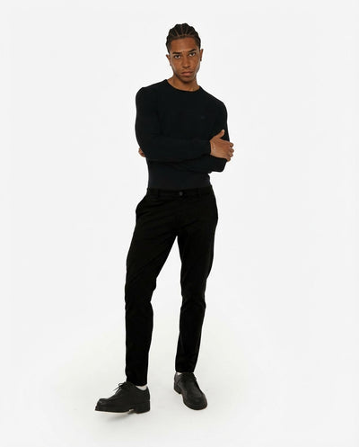 Pantaloni chino slim fit con dettagli logati