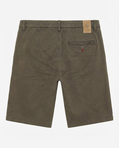 Bermuda chino con ricamo sul retro