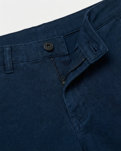 Bermuda chino con ricamo sul retro