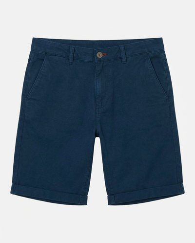 Bermuda chino con ricamo sul retro