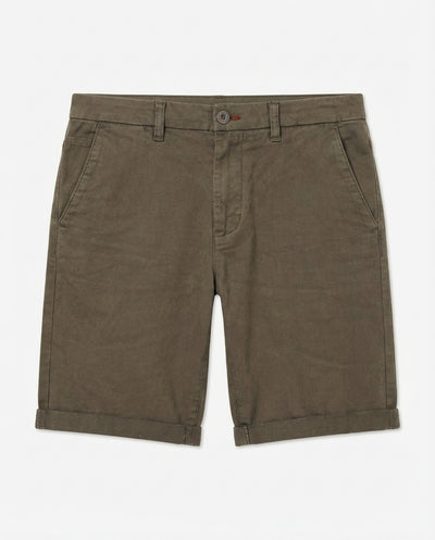 Bermuda chino con ricamo sul retro