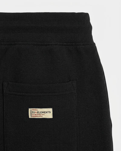 Pantaloni felpa con logo ricamato sul davanti, vita e fondo a coste