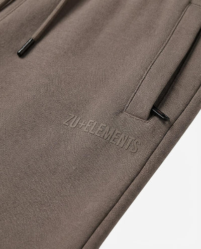 Bermuda felpa in piquet, tasche con zip, stampa laterale