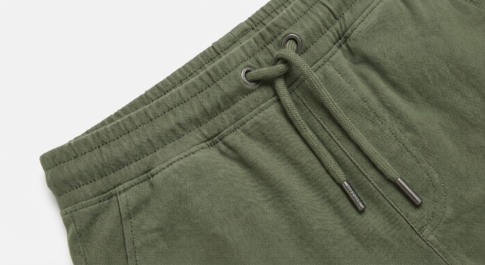 Bermuda felpa in piquet, tasche con zip, stampa laterale