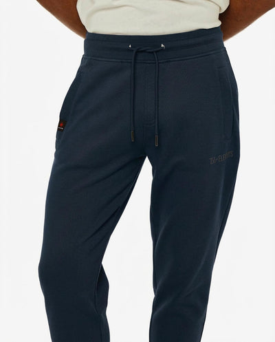 Pantaloni felpa in piquet con tasche con zip