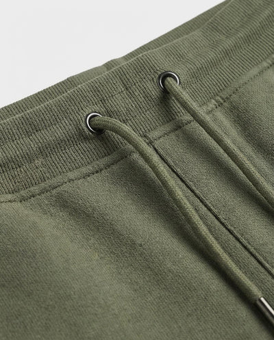 Pantaloni felpa in piquet con tasche con zip