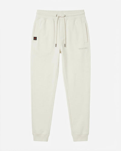 Pantaloni felpa in piquet con tasche con zip