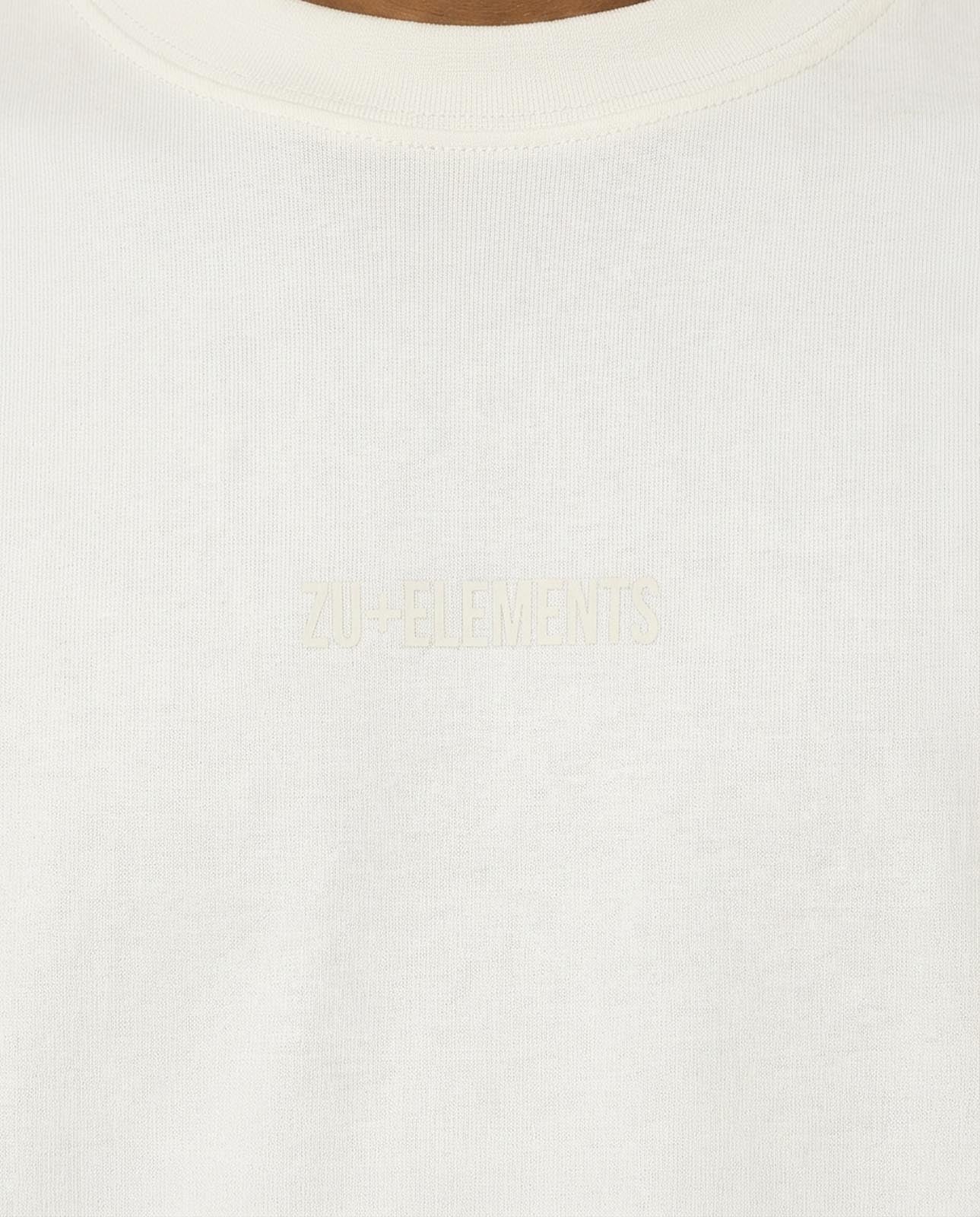 T-shirt girocollo maniche corte relaxed fit, taglio spalla e stampa frontale