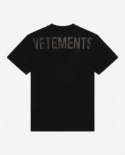 T-shirt girocollo maniche corte, logo stampato lato cuore in tono e stampa sul dietro