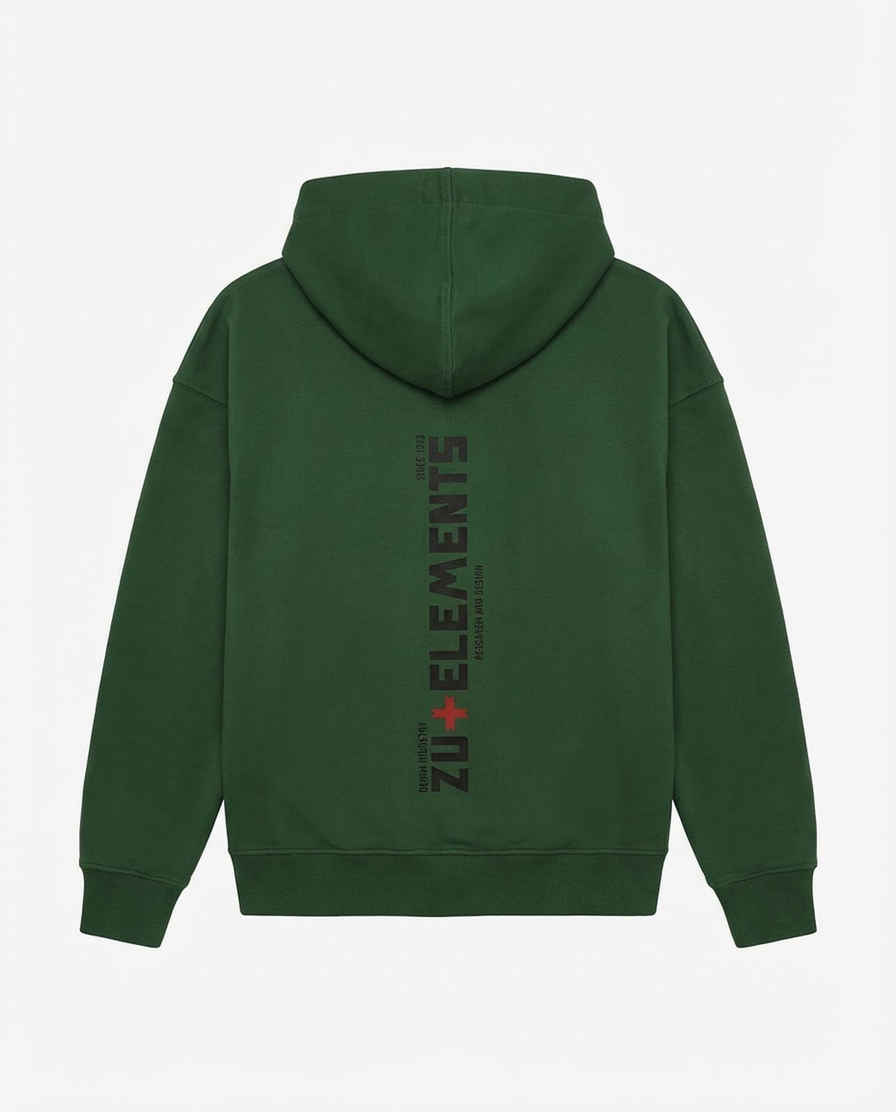 Felpa zip con cappuccio, logo stampato sul davanti e dietro, interno cappuccio in mesh