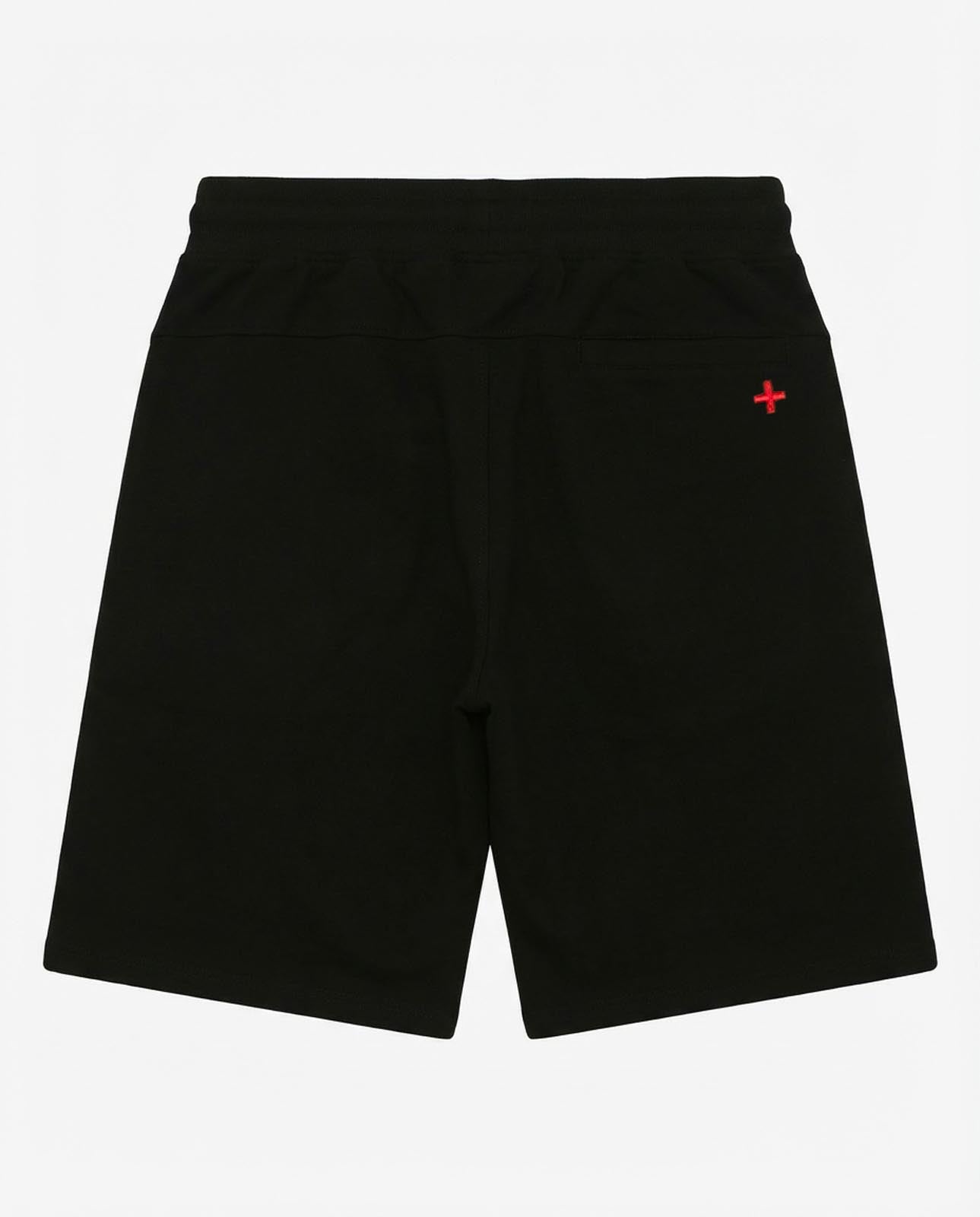 Bermuda felpa relaxed fit, tasche con zip waterproof