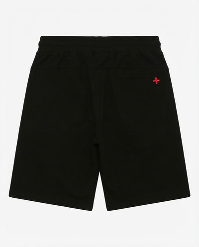 Bermuda felpa relaxed fit, tasche con zip waterproof