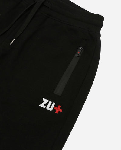 Bermuda felpa relaxed fit, tasche con zip waterproof