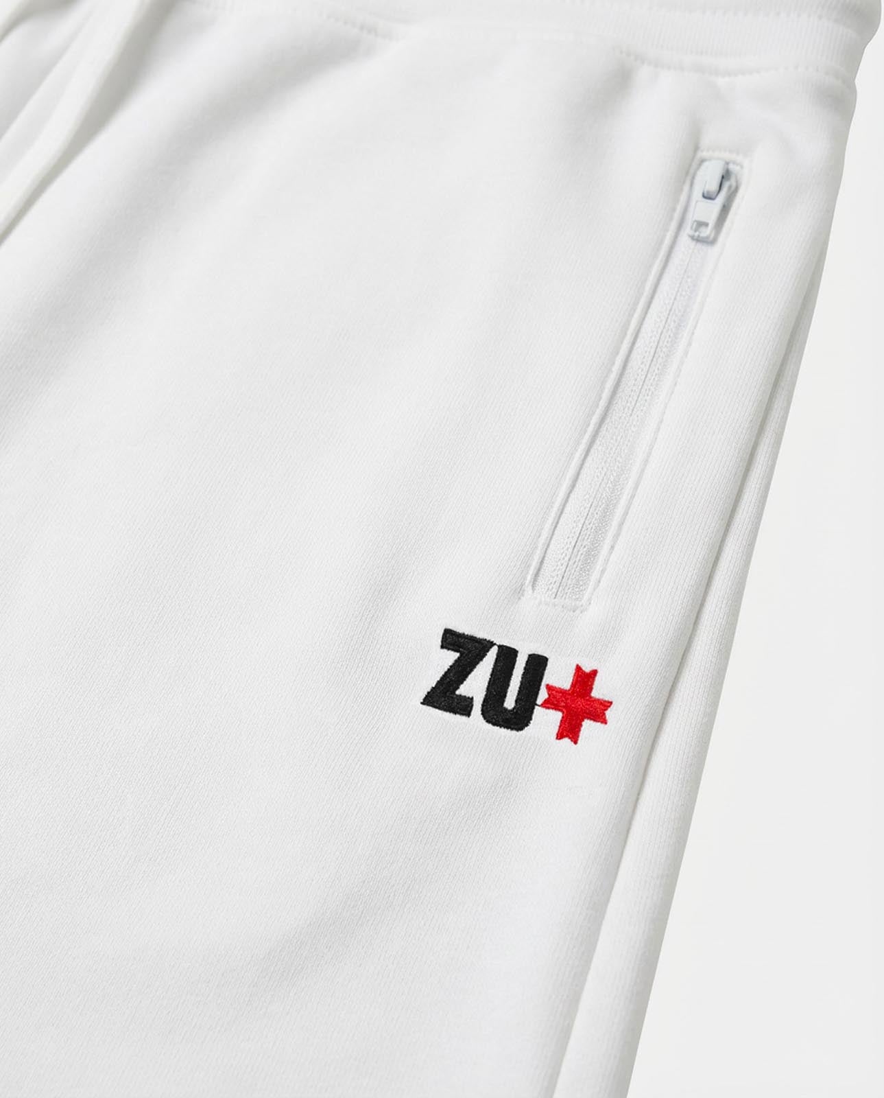 Bermuda felpa relaxed fit, tasche con zip waterproof