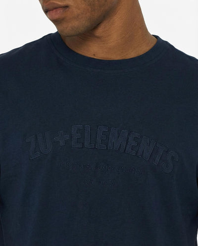 T-shirt girocollo maniche corte con applicazione frontale