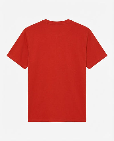 T-shirt girocollo maniche corte con applicazione frontale