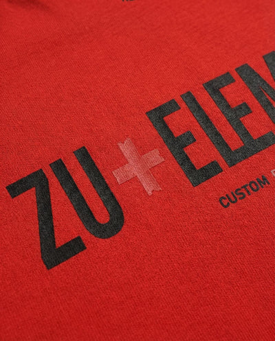 T-shirt girocollo maniche corte con logo frontale stampato