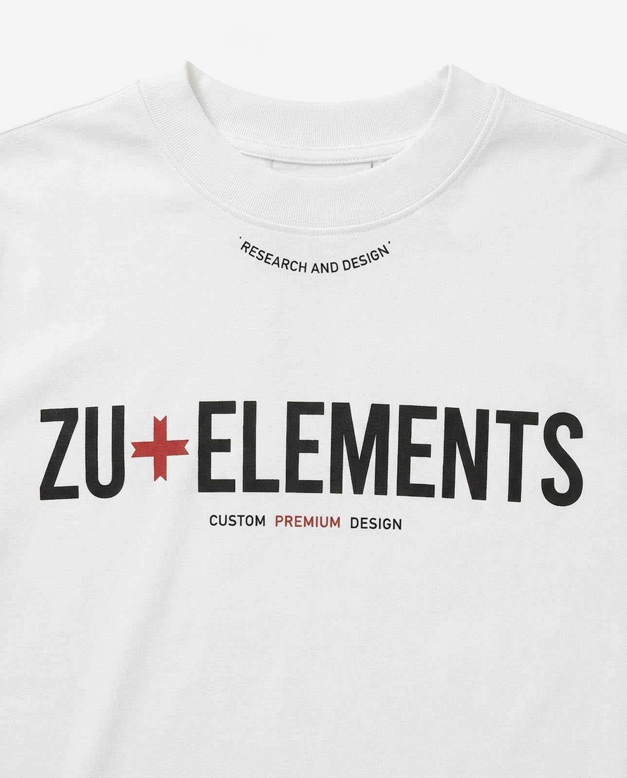 T-shirt girocollo maniche corte con logo frontale stampato