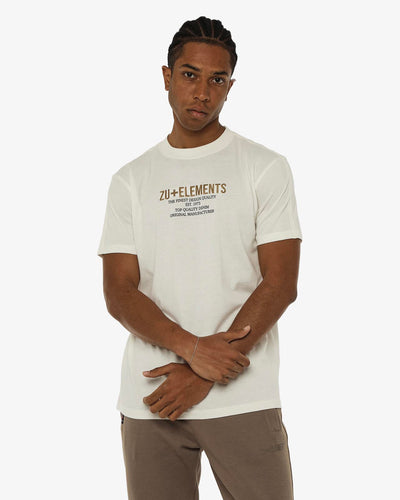 T-shirt girocollo maniche corte, stampa e ricamo frontale, bandina laterale in gross grain