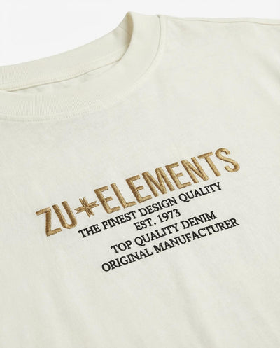 T-shirt girocollo maniche corte, stampa e ricamo frontale, bandina laterale in gross grain