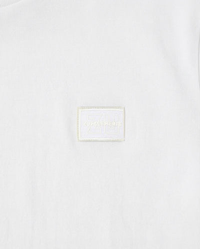 T-shirt girocollo maniche corte, stampa lato cuore e sul dietro – Optical Black