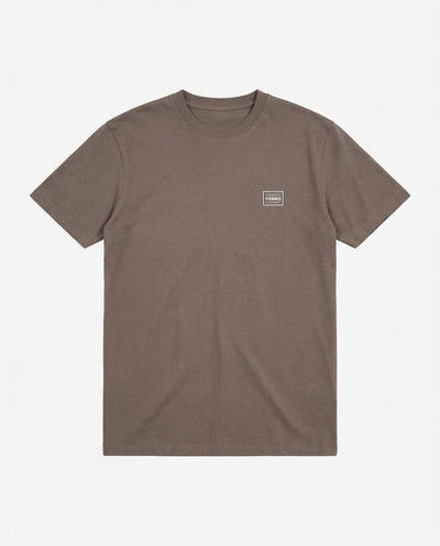 T-shirt girocollo maniche corte, stampa lato cuore e sul dietro – Optical Black