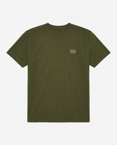 T-shirt girocollo maniche corte, stampa lato cuore e sul dietro – Optical Black