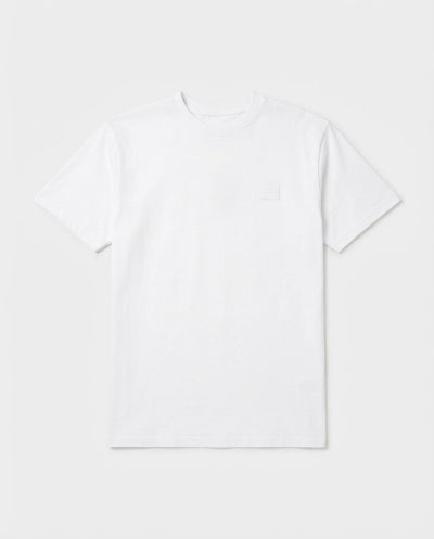 T-shirt girocollo maniche corte, stampa lato cuore e sul dietro – Optical Black