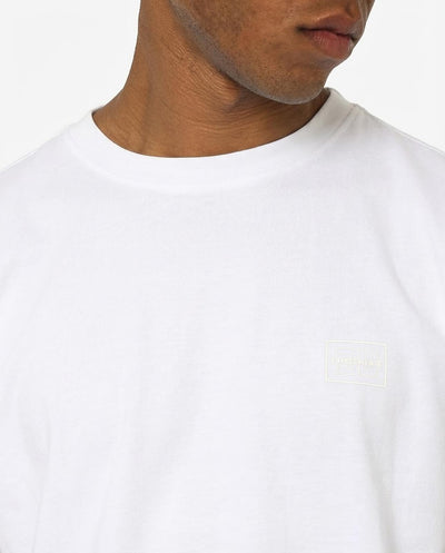 T-shirt girocollo maniche corte, stampa lato cuore e sul dietro – Optical Black