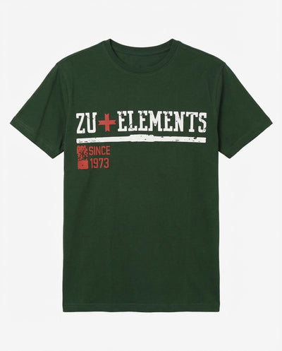 T-shirt girocollo maniche corte, stampa frontale, bandina laterale in gross grain applicata