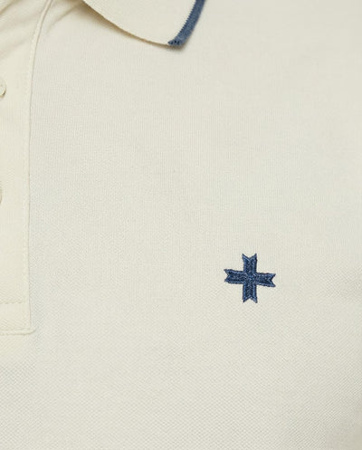 Polo in piquet elasticizzato