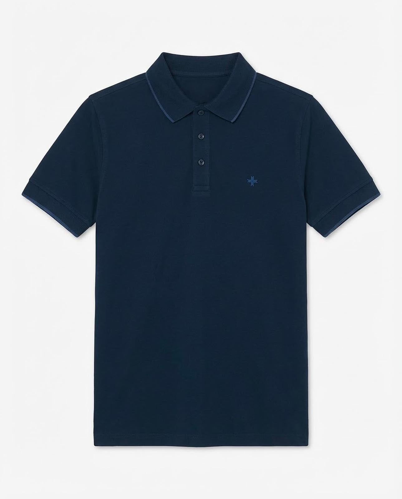 Polo in piquet elasticizzato