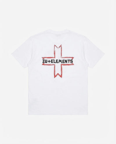 T-shirt girocollo maniche corte, stampa lato cuore logata