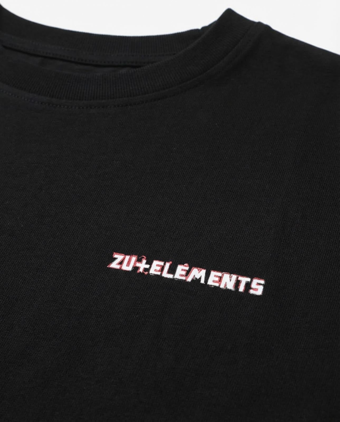 T-shirt girocollo maniche corte, stampa lato cuore logata