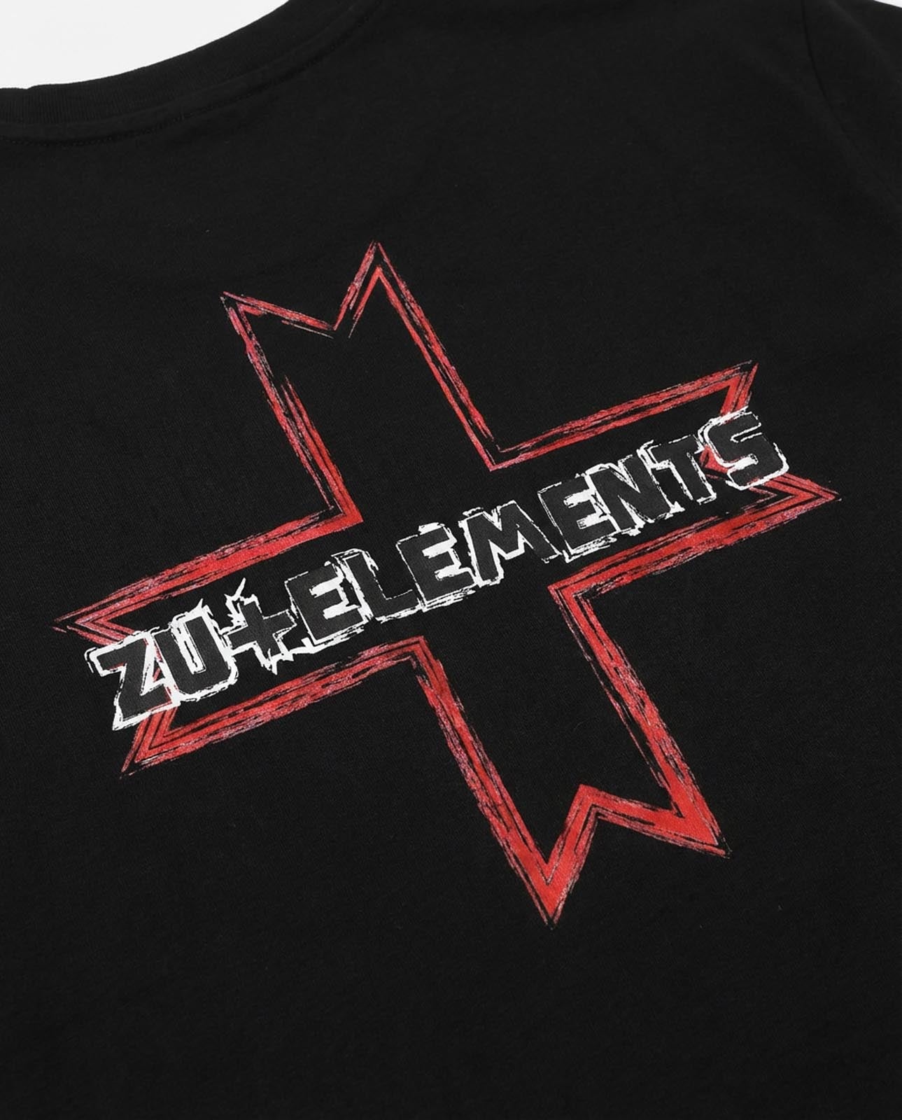 T-shirt girocollo maniche corte, stampa lato cuore logata