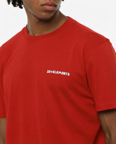 T-shirt girocollo maniche corte, stampa lato cuore logata