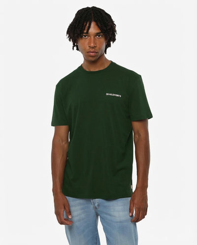 T-shirt girocollo maniche corte, stampa lato cuore logata