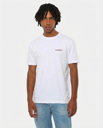 T-shirt girocollo maniche corte, stampa lato cuore logata