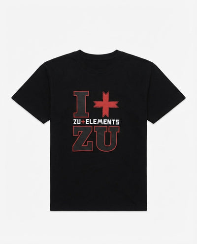 T-shirt girocollo maniche corte, stampa frontale logata